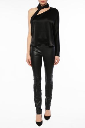 Appliqued leather trousers, zdjęcie 2 Appliqued leather trousers od Haider Ackermann